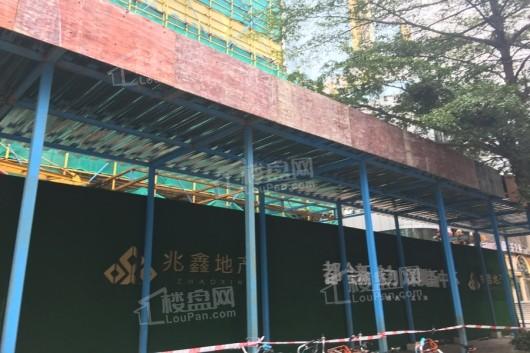 汇金天琅大厦项目在建工地