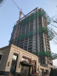 恒茂城·江南国际8号楼已封顶