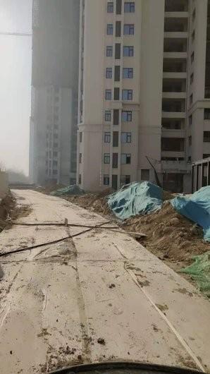 万丰·铂金悦府内部道路进度