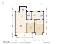 奥园·翡翠岚都110㎡户型 3室2厅2卫1厨