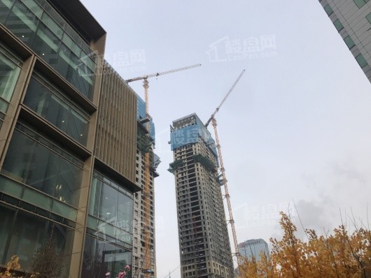 富力·国金中心在建楼栋