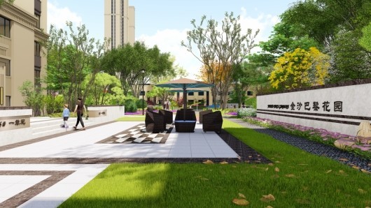 金沙巴黎花园园林