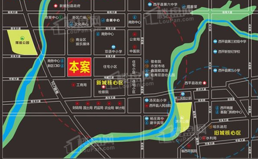 锦绣京都位置图