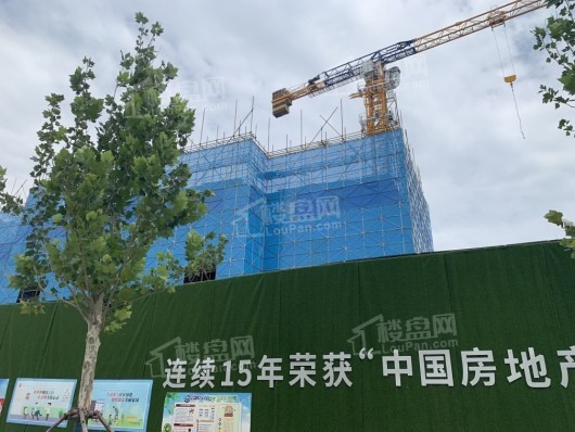 绿城明月滨河在建工地