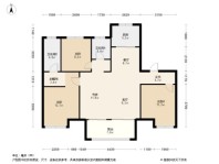 弘阳府【弘璟】120㎡三房两厅两卫 3室2厅2卫1厨