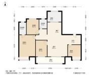 奥园誉湖湾143㎡A户型 4室2厅2卫1厨