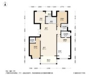 正商珑水上境4居室户型图