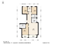 蓝城凤起梧桐A户型 4室2厅2卫1厨