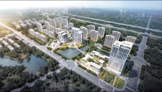 中国铁建·海语城项目鸟瞰图