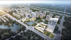中国铁建·海语城项目鸟瞰图
