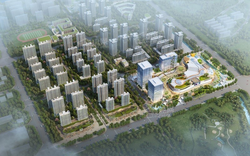 金湾宝龙城效果图