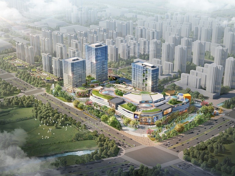 金湾宝龙城效果图