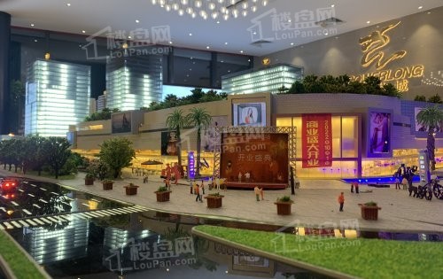 金湾宝龙城实景图