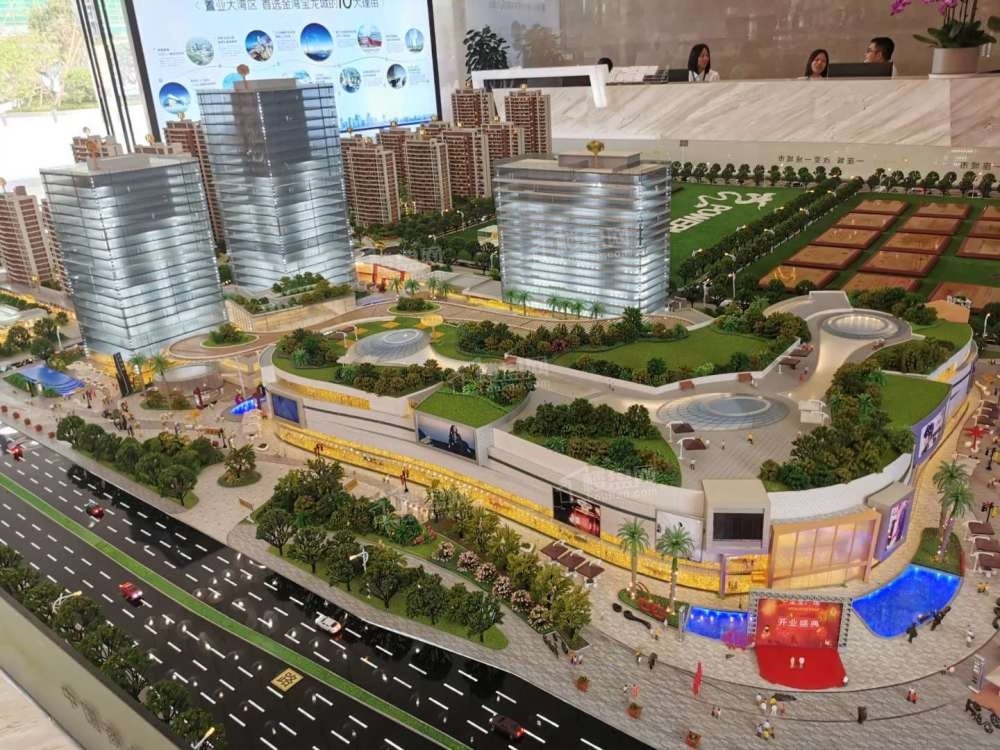 金湾宝龙城实景图