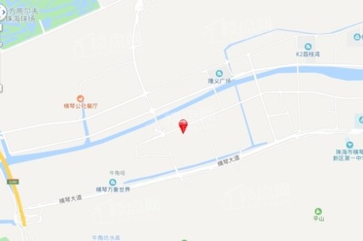 珠海攀越創業園行政公館交通图