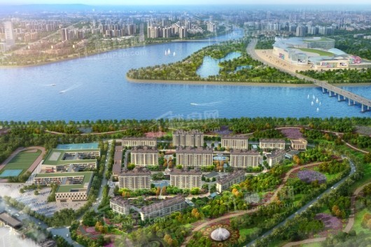 北京恒大上河院鸟瞰