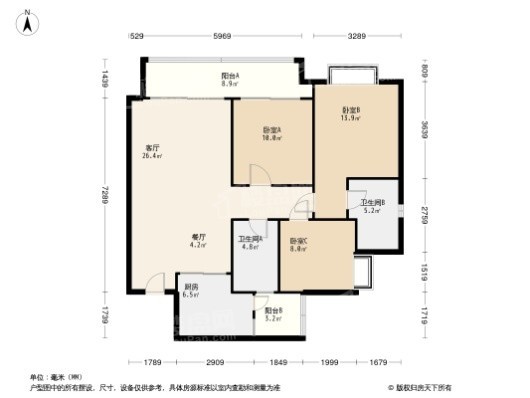 东原嘉阅湾图片相册_户型图_实景图-重庆楼盘网