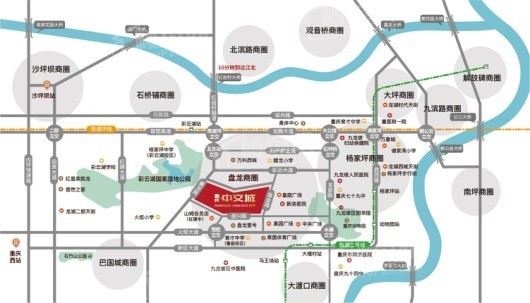 重庆中交城交通图