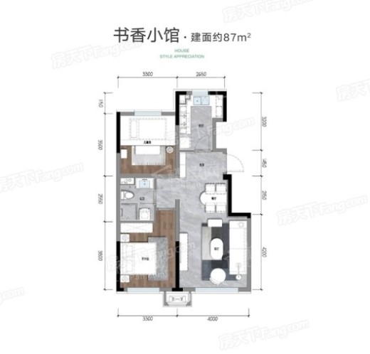 保利拾光年户型图