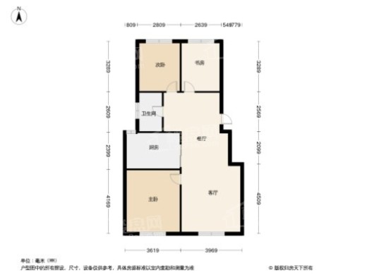 中海云麓公馆户型图