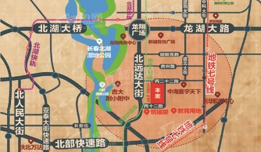 东方新嘉园交通图