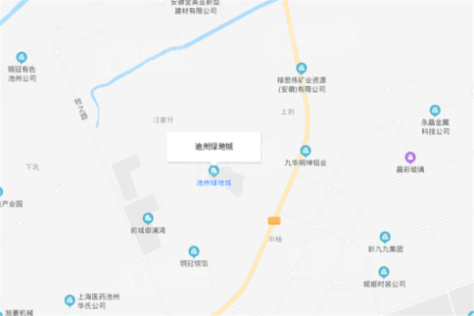 绿地城天香苑交通图