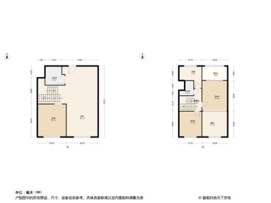 悦泰·中南锦里3居室户型图