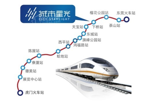华堂城市星光交通图