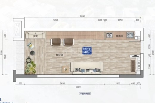 中建国际·创新智慧城公寓户型图