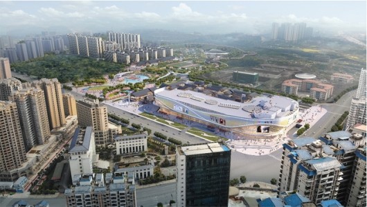 广安吾悦广场效果图