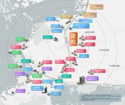 碧桂园招商珺悦家园交通图