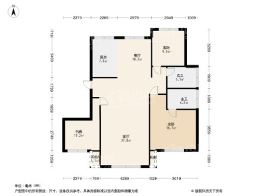 金地青峯里户型图