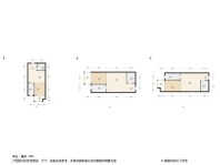 保利大都会和境60平户型 1室1厅1卫1厨