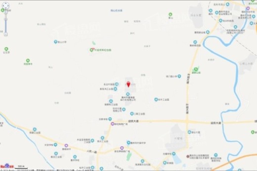 惠州恒大悦府交通图