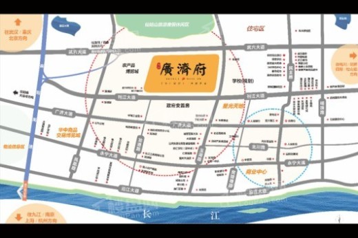 广济府交通图