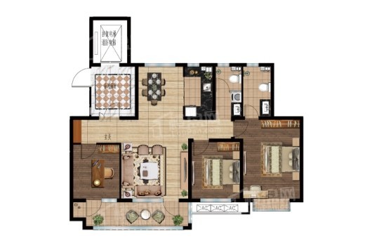 尚龙原著·观湖户型图