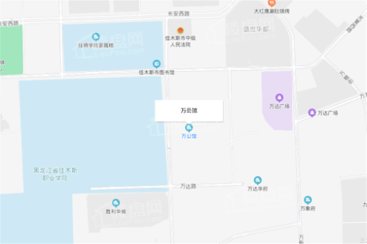 万公馆交通图