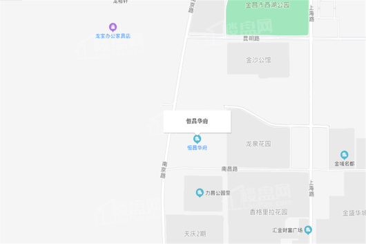 恒昌华府交通图