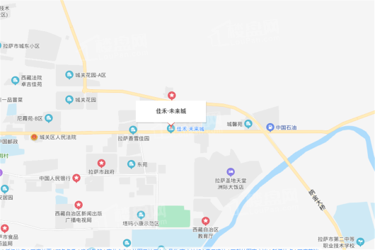 佳禾·未来城3期交通图