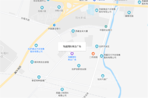 海鑫国际交通图