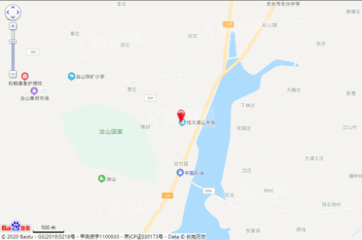 恒大湖山半岛交通图