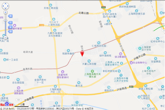 虹泾东八区电子地图