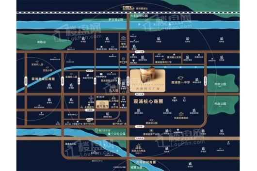 世茂·天悦时代广场区位图