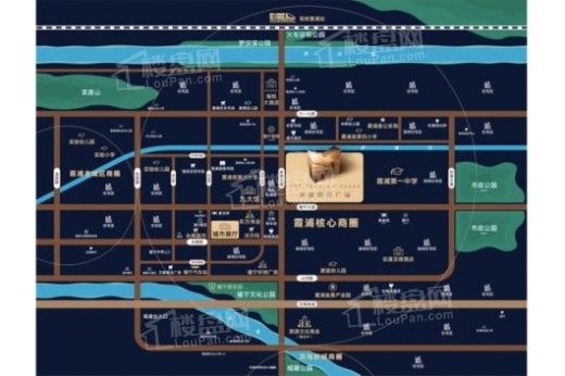 世茂·天悦时代广场交通图