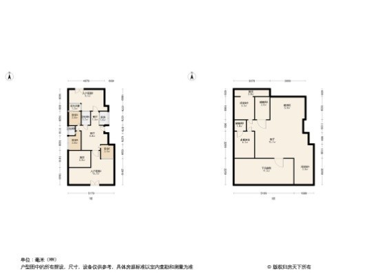 汇置·山湖3居室户型图