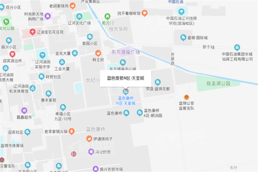 蓝色康桥N区·天玺城交通图