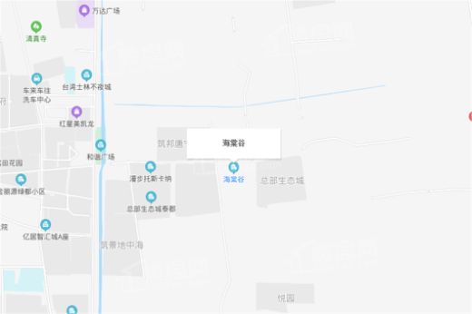 总部生态城·海棠谷交通图