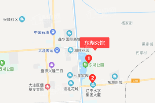 东湖公馆交通图