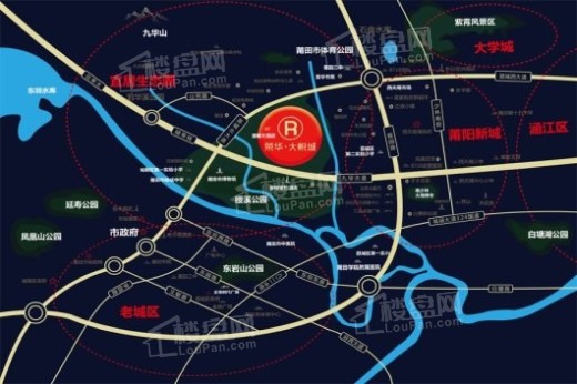荣华·大悦城交通图
