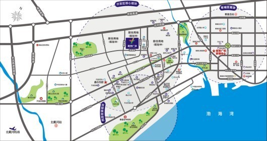 鑫悦广场交通图